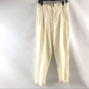 St.Patrick Men’s 34W 32L Pants Pleat Front Trouser